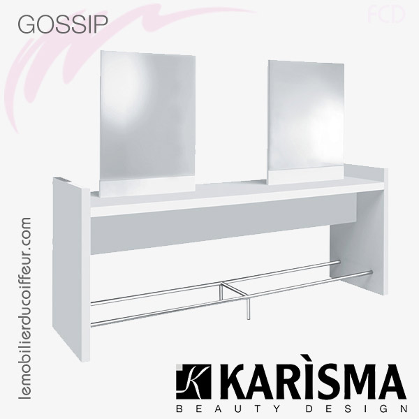 GOSSIP (blanche) | Coiffeuse | Karisma