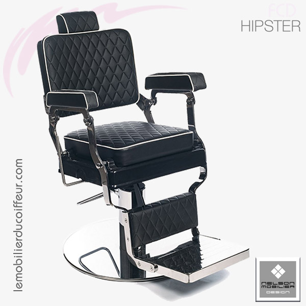 Hipster fauteuil barbier NELSON Mobilier