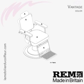 Vantage fauteuil barbier (Couleur) REM