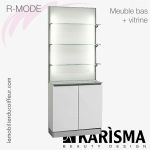 R-MODE + présentoir "expo-light" | Meuble expo/rangement | Karisma