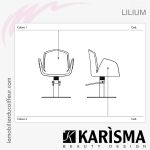 FAUTEUIL DE COUPE - LILIUM (Couleurs) Karisma