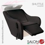 SHUTTLE MASSAGE Black | Bac de lavage | Salon Up