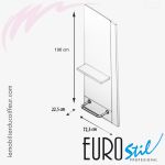 MIROIR LIGHT (Dimensions) | Coiffeuse | Eurostil