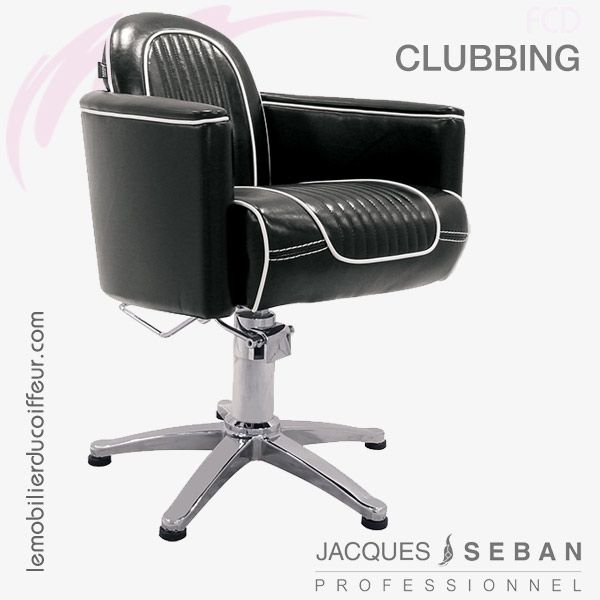 Fauteuil de coupe | CLUBBING Noir | JACQUES SEBAN