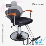 Fauteuil Barbier | BASCULANT (noir) | Eurostil