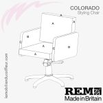 Fauteuil de coupe | Colorado  (Couleurs) REM