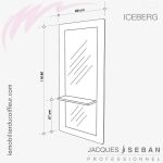 ICEBERG (Dimensions) | Coiffeuse | Jacques SEBAN