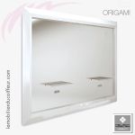 ORIGAMI 2P Blanc | Coiffeuse | NELSON Mobilier