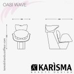 BACS DE LAVAGE - OASI WAVE (Dimensions) Karisma