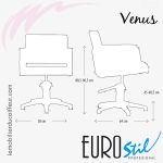 Fauteuil de coupe | Venus (Dimensions) | Eurostil