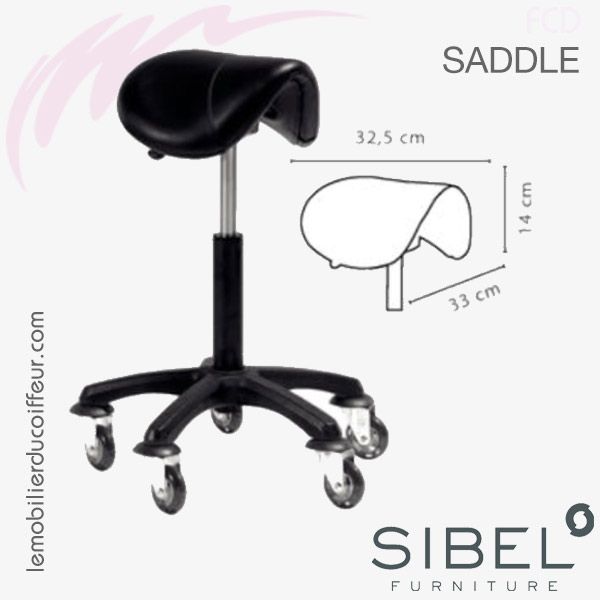 SADDLE Classic | Tabouret de coiffeur | SIBEL Furniture
