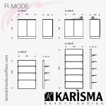 R-MODE (Dimensions) | Meuble expo/rangement | Karisma
