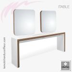ITABLE Murale 2P | Coiffeuse | NELSON Mobilier