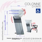 Colonne de Lavage | D10600 (Dimensions) | Jacques SEBAN