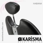 Habana (Détail appui tête) fauteuil barbier KARISMA