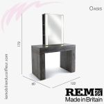 OASIS (Dimensions) | Coiffeuse | REM