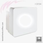 IDESK Médium (Cadre blanc) | Meuble de caisse | Nelson mobilier